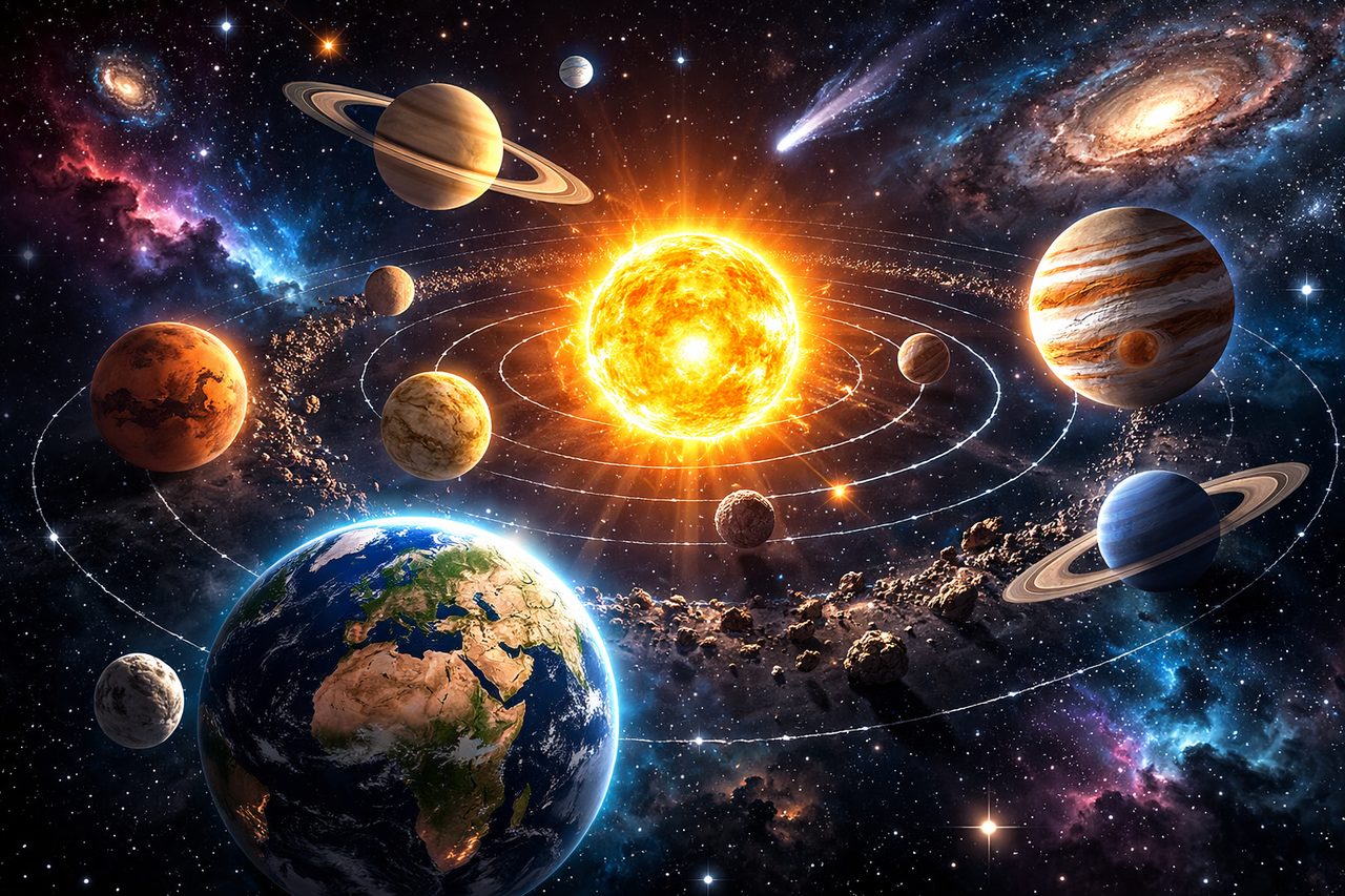Overzicht van de planeten