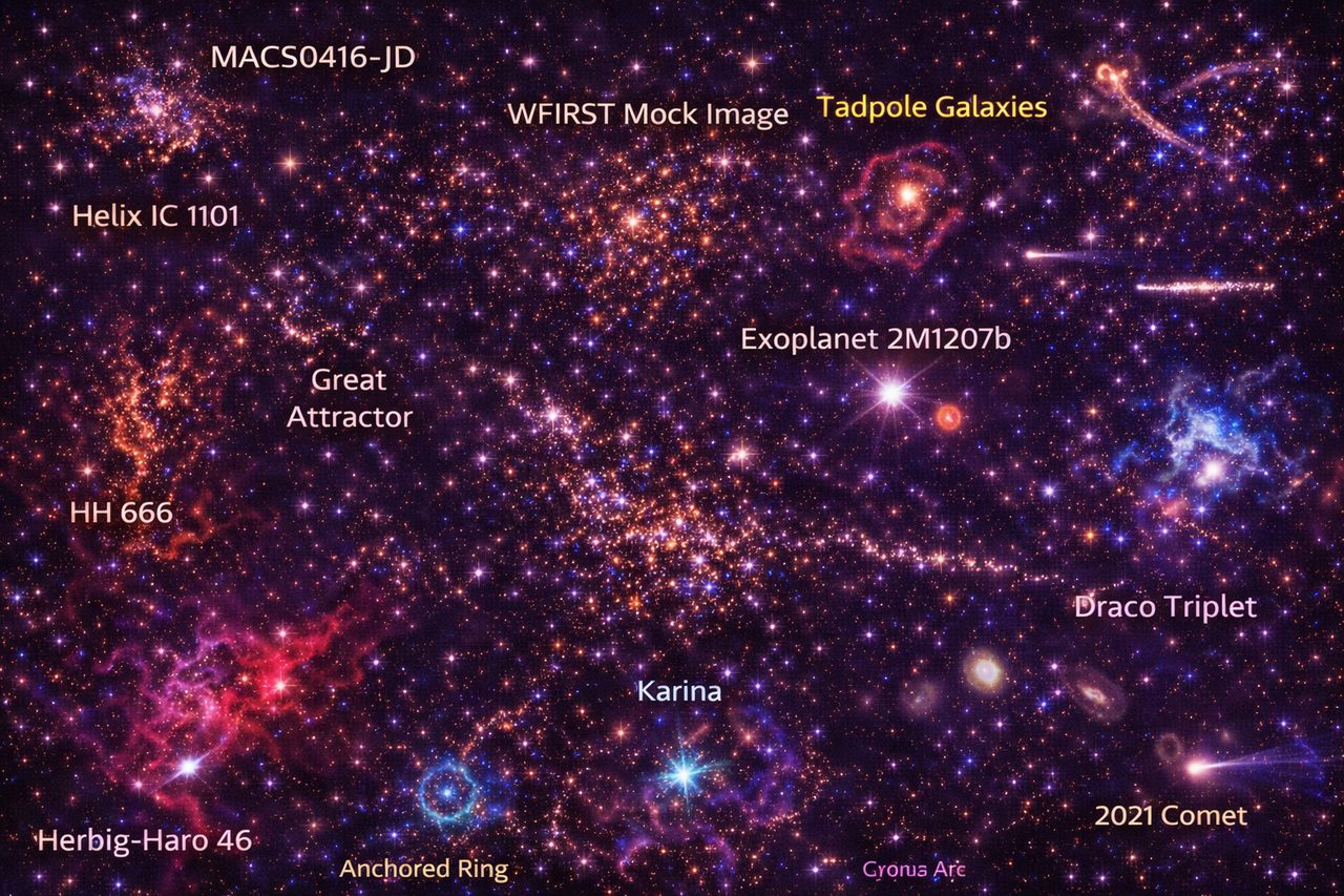 Pilaren van kosmische geboorte