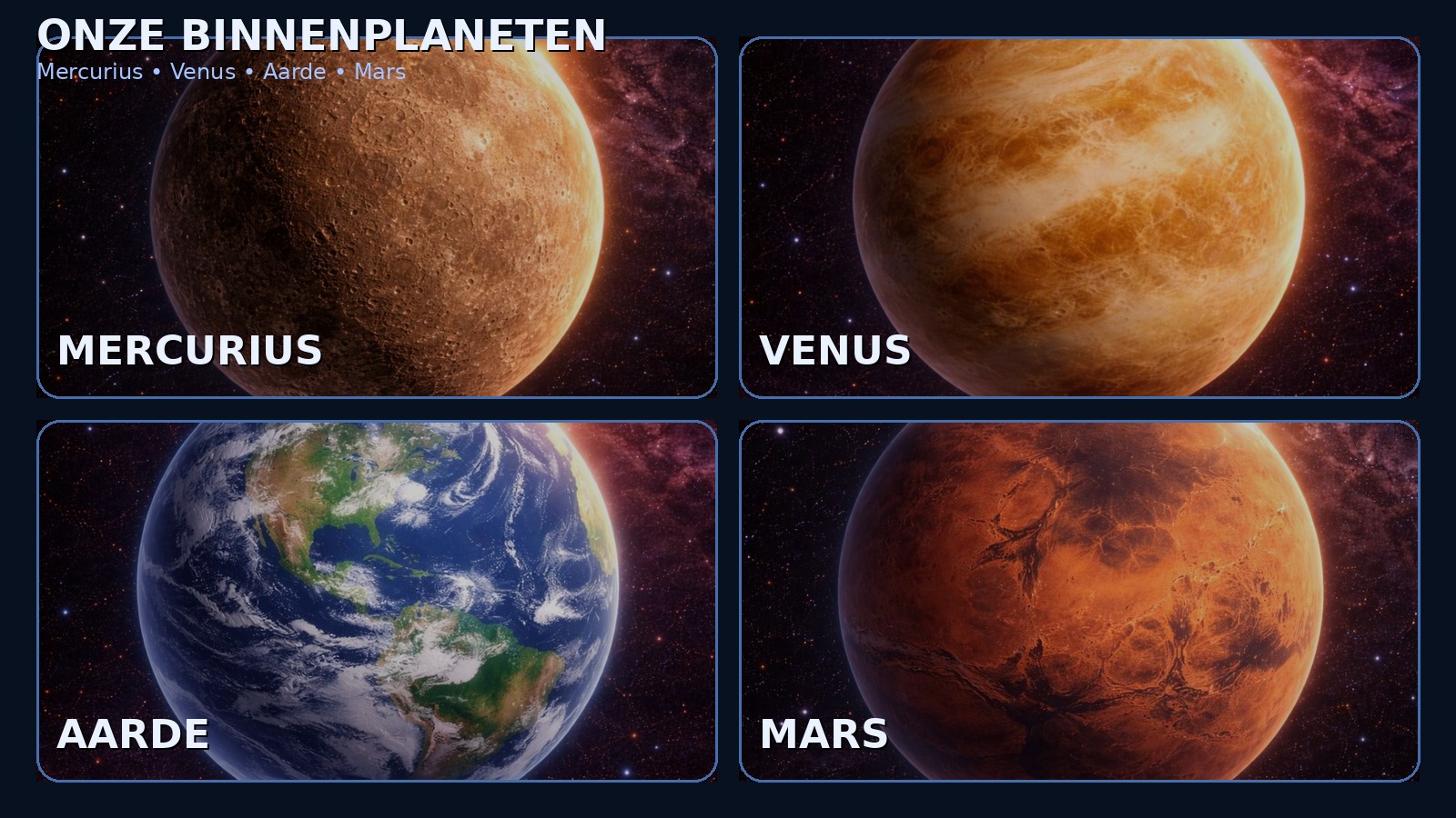 De binnenplaneten